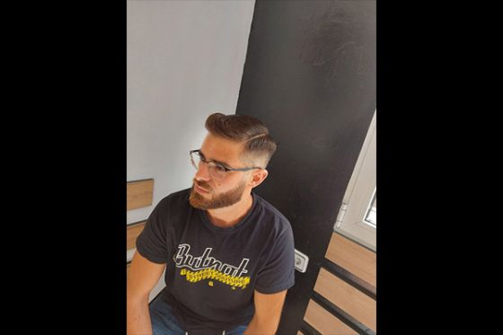 corte degradado alto barberia jl