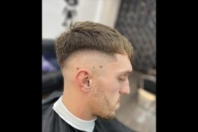 corte degradado grau barberia