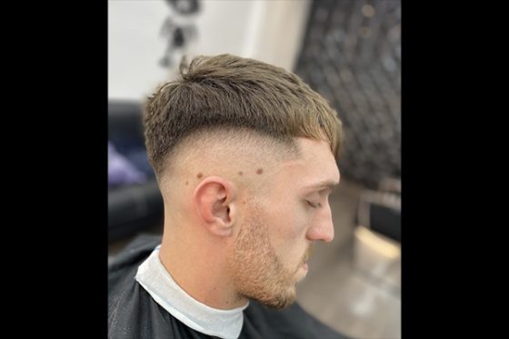 corte degradado grau barberia