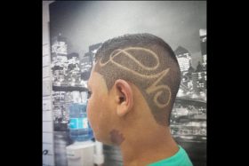 corte estilo Kandinsky Barbería