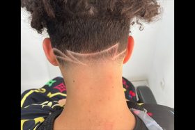 corte estilo curly abdel barbershop