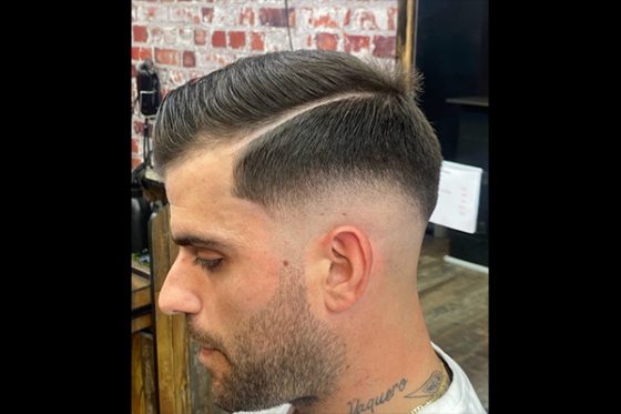 corte linea Barber shop 57 degradado