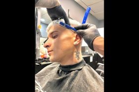 corte perfilado navaja barberia yoman