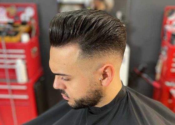 corte y barba Peluqueria y barberia Tijeras de Triana