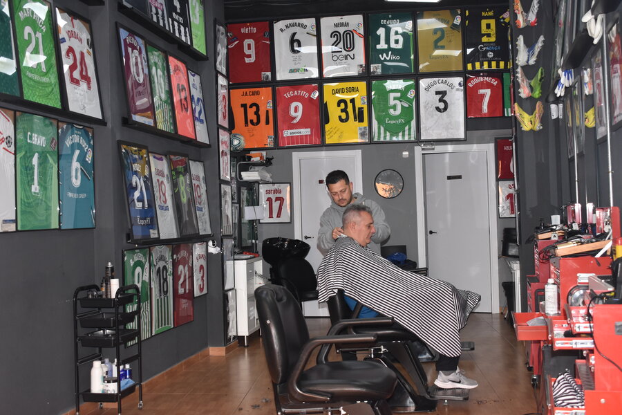 instalaciones barberia tijeras de triana