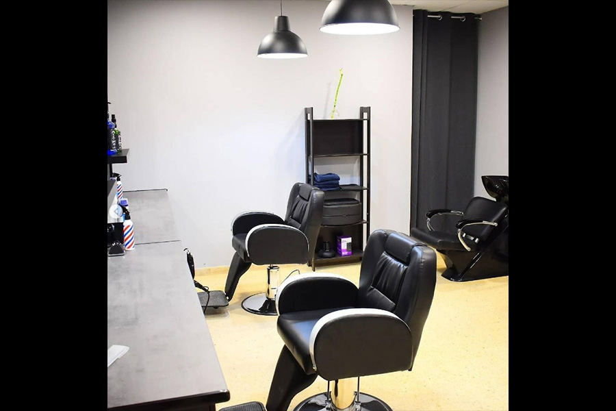 interior barber house