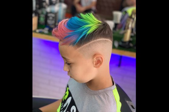 niño corte Barber flexy