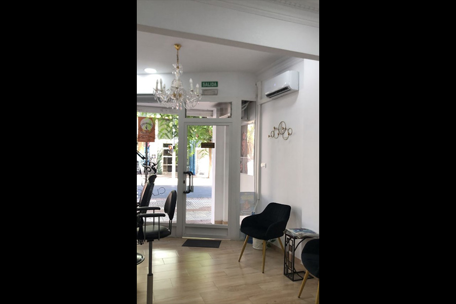 principal claudio peluqieria interior