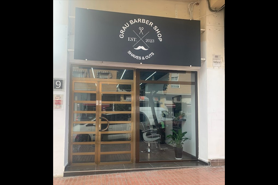 principal fachada grau barber shop