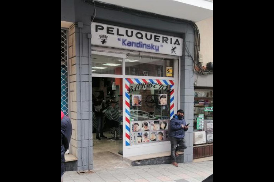 prinicpal Kandinsky Barbería