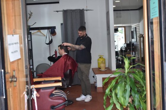 Corte la barbería de arjona