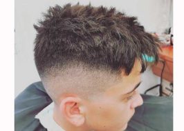 Corte peluquería amarillo