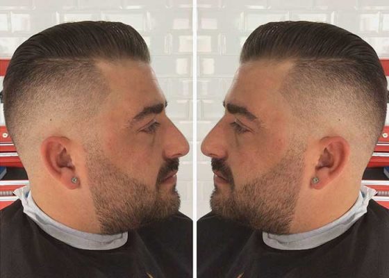 corte y barba andromeda barberia