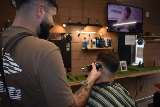 Corte caballero doble r barber shop