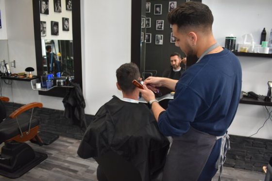 Corte clemente peluquero