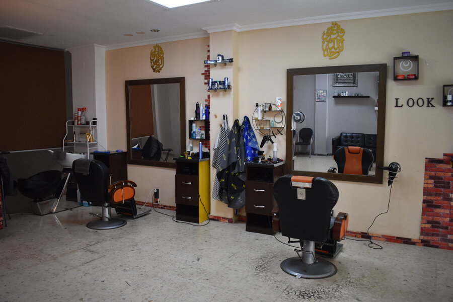 Interior la barberia look caballeros