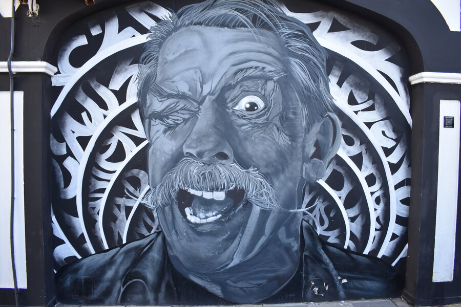 Mural bad boys barber club