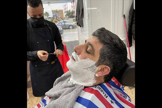 barba corte cortavientos 85