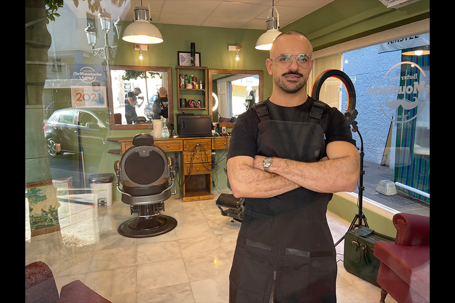 barber chemoustache peluqueros