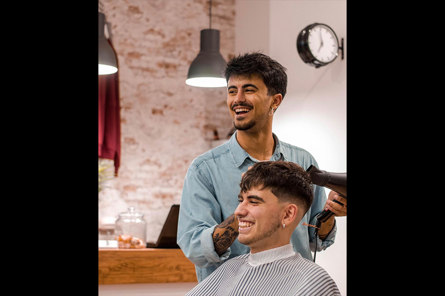 barber crazy afro peluqueros