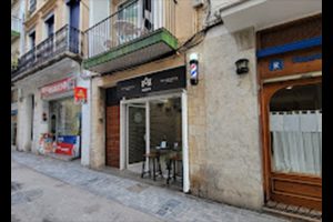 barberia fachada diagonal