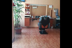 barberia interna silla corte