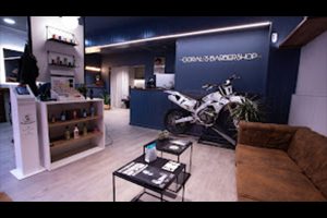 barberia interno trabajo lugar