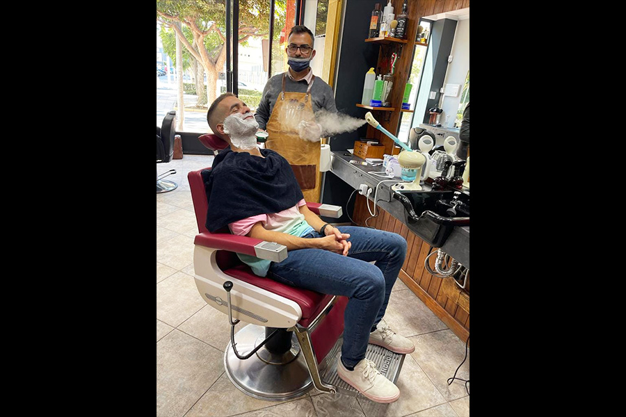 barberia italians shop peluqueros