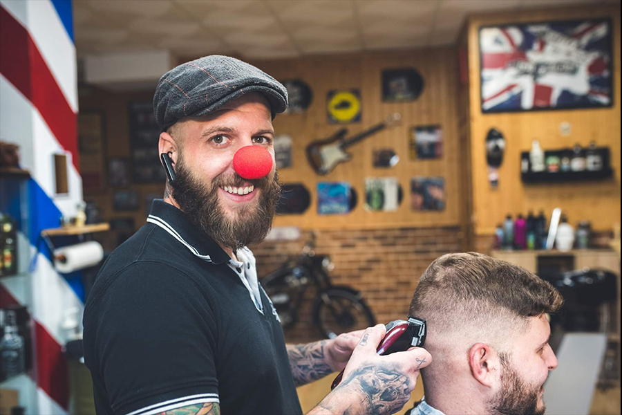 barbero rulo barber peluqueros