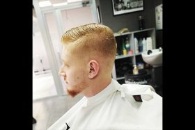 corte adulto barba barber daniels