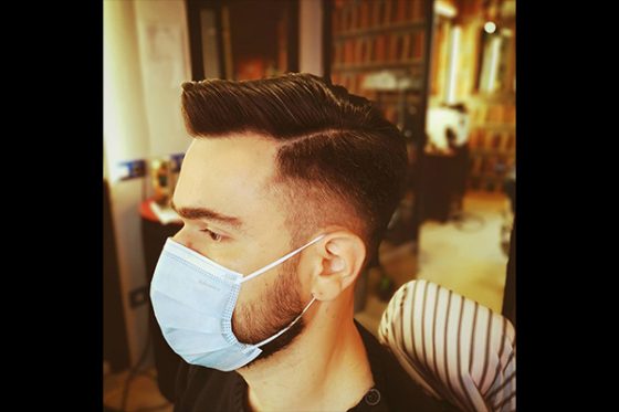 corte adulto barba blue