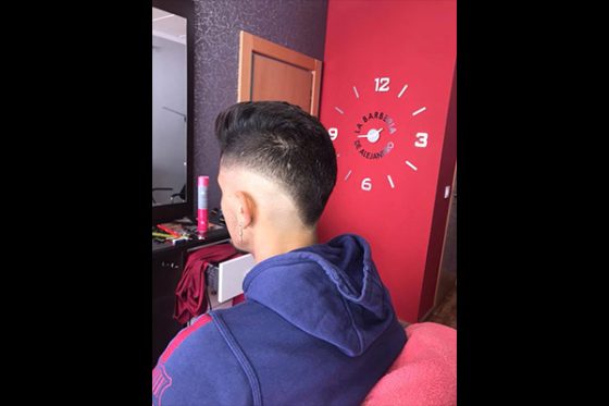 corte adulto la Barberia de alejandro