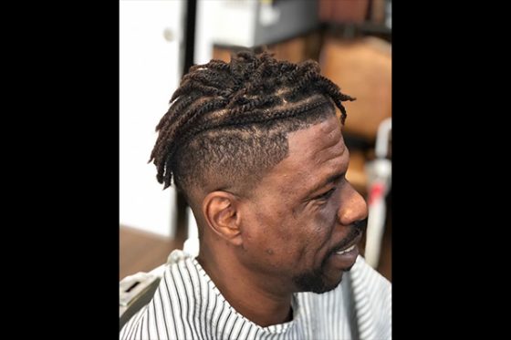 corte afro maestros barber
