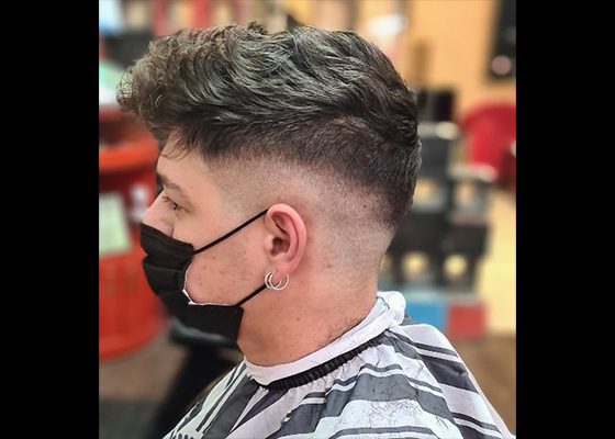 corte alto tijera