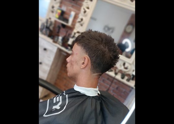 corte bajo degradado