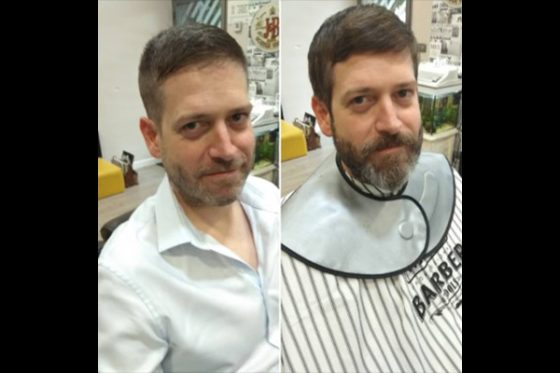 corte barba alberto barberia