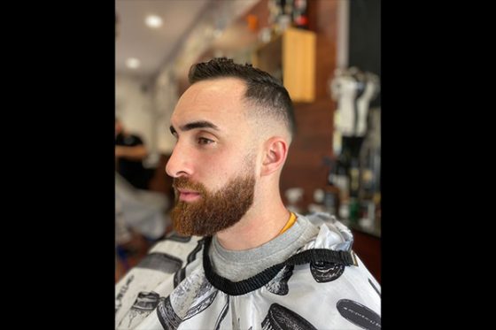 corte barba la barberia de alcala