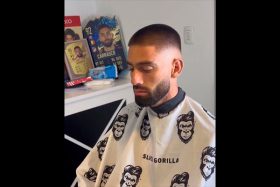 corte barba la barberia de olivia