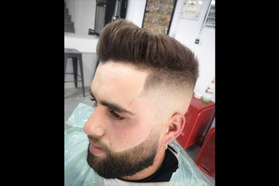 corte barba mens space