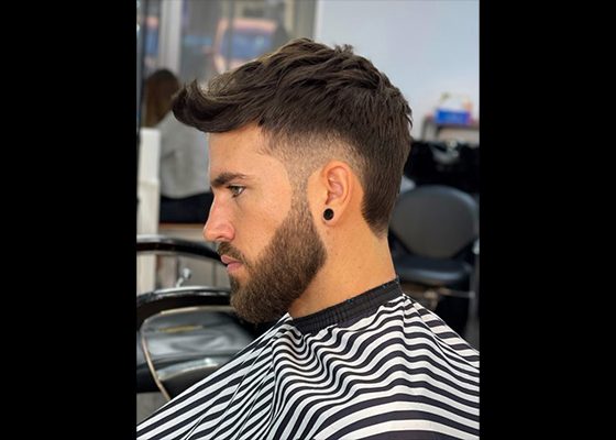 corte barba perfilado