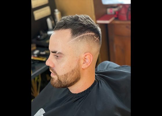 corte barba perfilado