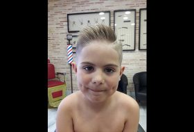 corte bebe la barberia de dani