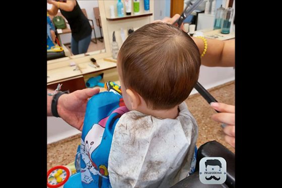 corte bebe renau barberia
