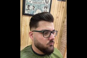 corte caballero bigotes y gentleman