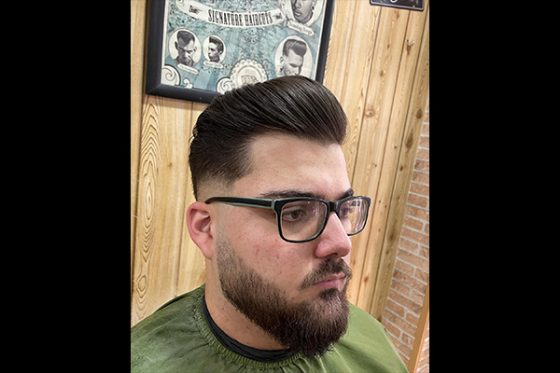 corte caballero bigotes y gentleman