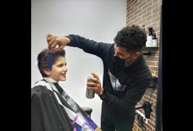 corte cabello tijera