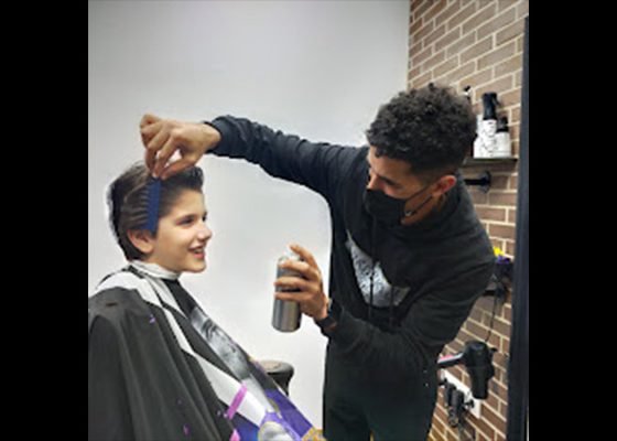 corte cabello tijera