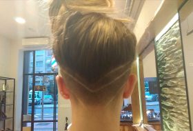 corte con lineas barberia oskar