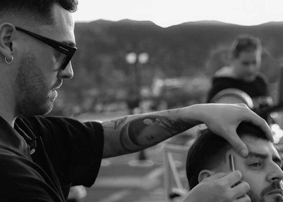 corte con navaja Kaotiko Studio