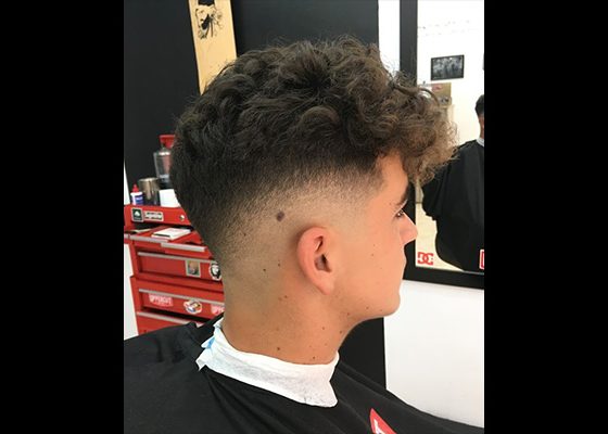 corte curly b crew barbershop